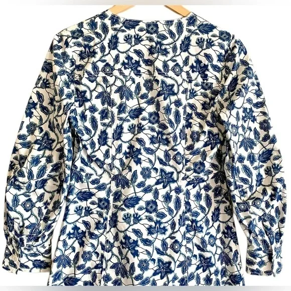 DEREK LAM 10 CROSBY Cotton Blend Preppy Floral Kasha Shift Dress 8 NWT Summer
